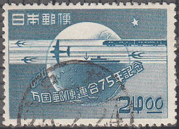 JAPAN   SCOTT NO 477  USED  YEAR  1949 - Oblitérés