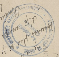 1923- C P  De Casablanca En F M  - 41è Bataillon Du Génie * Compagnie Radiotélégraphique  * - Briefe U. Dokumente