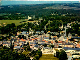 Jonchery Sur Vesle * Vue Aérienne Sur Le Centre Du Village Et Le Château - Jonchery-sur-Vesle