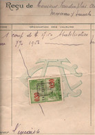 ! 50 Pieces, Lot De Fiscaux Documents, Belgique, Belgien, Belgium, Steuermarken, Tax Stamps - Sammlungen