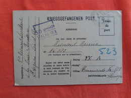 Correspondance De Prisonnier De Guerre N° 36.020 - De Saint Aignan Au Stalag IX A - 3 Novembre 1940 - 2. Weltkrieg 1939-1945
