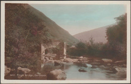 Fingle Bridge, Dartmoor, Devon, C.1920s - RP Postcard - Dartmoor