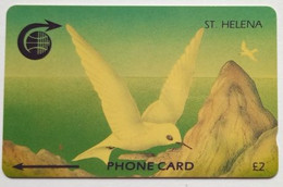 St. Helena Cable And Wireless £2 3CSHA " White Tern " - St. Helena