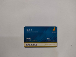 China Airlines Cards, Hainan Airlines, (1pcs) - Zonder Classificatie