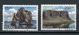 ISLANDE - PAYSAGES - N° Yvert 684/685 Obli. - Usados