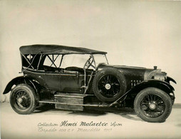 Automobile Ancienne De Marque Type Modèle Torpédo 100CV Mercédès 1913 * Auto Voiture * Photo Ancienne Lyon - Toerisme