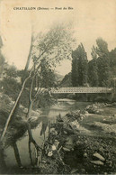 Châtillon * Vue Sur Le Pont Du Bès * Passerelle - Châtillon-en-Diois