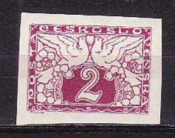 L3725 - TCHECOSLOVAQUIE JOURNAUX Yv N°9 * - Newspaper Stamps