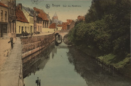 Brugge - Bruges  // Quai Des Menetriers (Color) 1923 - Brugge