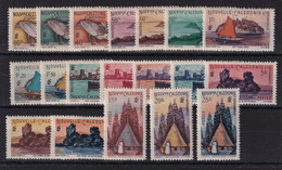 Nouvelle Calédonie N°259/277 - Neuf ** Sans Charnière - TB - Unused Stamps