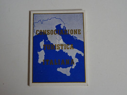 Tessera Consociazione Turistica Italiana CTI - Cartes De Membre