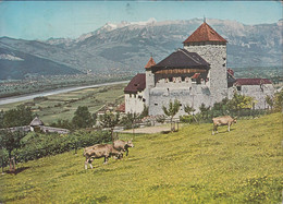 Liechtenstein - Vaduz - Castle - Kühe - Nice Stamp - Liechtenstein