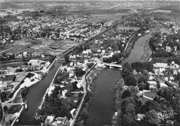 77-CHELLES- VUE AERIENNE SUR LE CANAL ET LA MARNE - Chelles