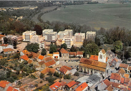 77-COMBS-LA-VILLE- VUE AERIENNE L'EGLISE ET LE VAL DE L'YERRES - Combs La Ville