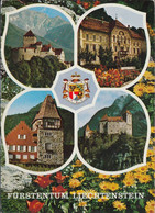 Liechtenstein - Vaduz - Wappen - Ansichten - Regierungssitz - Schlösser - Nice Stamp 1969 - Liechtenstein
