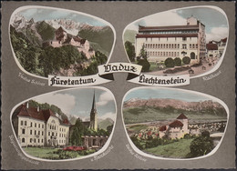 Liechtenstein - Vaduz - Alte Ansichten - Schloß - Rathaus - Pfarrkirche - Liechtenstein