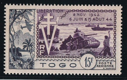 Togo Poste Aérienne N°22 - Neuf ** Sans Charnière - TB - Unused Stamps