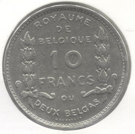 ALBERT I * 10 Frank / 2 Belga 1930 Frans  Pos B * Z.Fraai / Prachtig  * Nr 7213 - 10 Francs & 2 Belgas