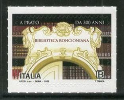 ITALIA -  2022  Biblioteca Roncioniana - 2021-...: Mint/hinged