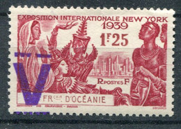 Océanie   128 **   Surchargé V - Unused Stamps