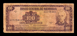 Nicaragua 100 Córdobas José Dolores Estrada D. 1979 Pick 132 Serie E BC F - Nicaragua