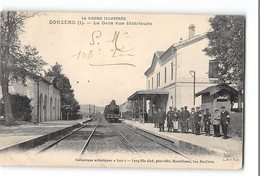 CPA 26 Donzere La Gare Train - Donzere