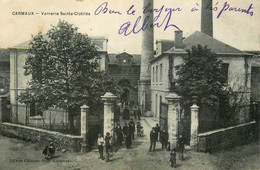 Carmaux * 1904 * Verrerie Sainte Clotilde * Usine Industrie Verre Verreries Ouvriers - Carmaux