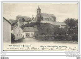 SOLRE - SAINT - GERY ..-- Nels 10 , N° 28 . L ' Eglise . 1901 Vers GAND ( Melle M. BRICUSSE ) . Voir Verso . - Beaumont