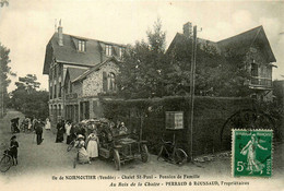 Noirmoutier * Rue Et Le Chalet St Paul , Pension De Famille * PERRAUD Et ROUSSAUD Propriétaire * Bois De La Chaize - Noirmoutier