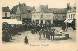 Mondoubleau * Le Marché * Librairie Mercerie Epicerie Pâtisserie CAZIN * Hôtel Du Grand Monarque - Autres & Non Classés