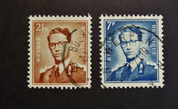 Belgie Belgique - 1971 - OPB/COB N° 1574/75 ( 2 Values ) - Koning Boudewijn - Obl. Antwerpen - Used Stamps