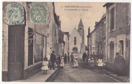 (41) 1625, Marchenoir, Serron 6, La Grande Rue Et L'Eglise, état - Marchenoir