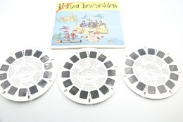 VIEW-MASTER Vintage Reels : GAF - Walt Disney Heksen En Bezemstelen - Original 1971 - Reels - Viewmaster - Stereoviewer - Visionneuses Stéréoscopiques