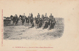 SAUMUR. - Saut De La Haie Au Breil ( Elèves-Officiers) - Saumur