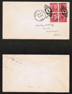 U.S.A.   Scott #690 BLOCK Of 4 On FIRST DAY COVER.---(JAN/16/1930---POSTMARK ERROR)---COVER 418 - 1851-1940