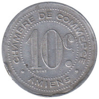 AMIENS - 01.01 - Monnaie De Nécessité - 10 Centimes 1920 - Monétaires / De Nécessité