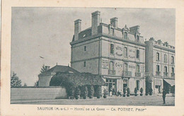 SAUMUR. - Hôtel De La Gare - Ch. POTHET, Prop. - Saumur