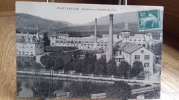 CPA -  PONTARLIER  - Distillerie Pernod Fils   (1910). ... (S25-22) - Pontarlier