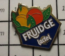 2817 Pin's Pins / Beau Et Rare / THEME : ALIMENTATION / YAOURTS FRUIDGE LACTEL ABRICOT PECHE - Alimentation