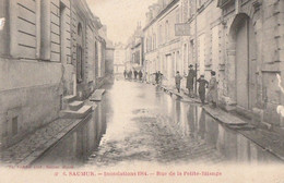 SAUMUR. - Inondations 1904.- Rue De La Petite-Bilange - Saumur