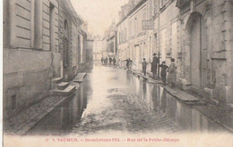 SAUMUR. - Inondations 1904.- Rue De La Petite-Bilange - Saumur