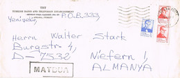 45511. Carta Impresos ANKARA (Turquia) 1983, Lineal MATBUA - Lettres & Documents