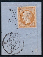 France N°13A - Oblitéré étoile - TB - 1853-1860 Napoléon III