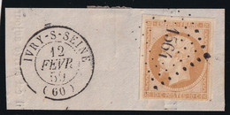 France N°13A - Oblitéré - TB - 1853-1860 Napoléon III