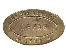 LYON - NR01 - Monnaie De Nécessité - Repas Maison Monnier - Monétaires / De Nécessité