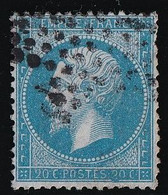 France N°22 - Variété Légende Inférieure Défectueuse - Oblitéré - TB - 1862 Napoleone III