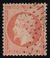 France N°23 - Oblitéré Ancre - TB - 1862 Napoléon III