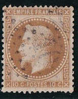 France N°28 - Oblitéré - B/TB - 1863-1870 Napoleon III Gelauwerd