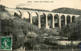 Nolay * Le Viaduc De La Roche à Bec * Ligne Chemin De Fer * Passage Du Train - Other & Unclassified