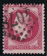 France N°32d - Rose Vif - Oblitéré - TB - 1863-1870 Napoleon III With Laurels